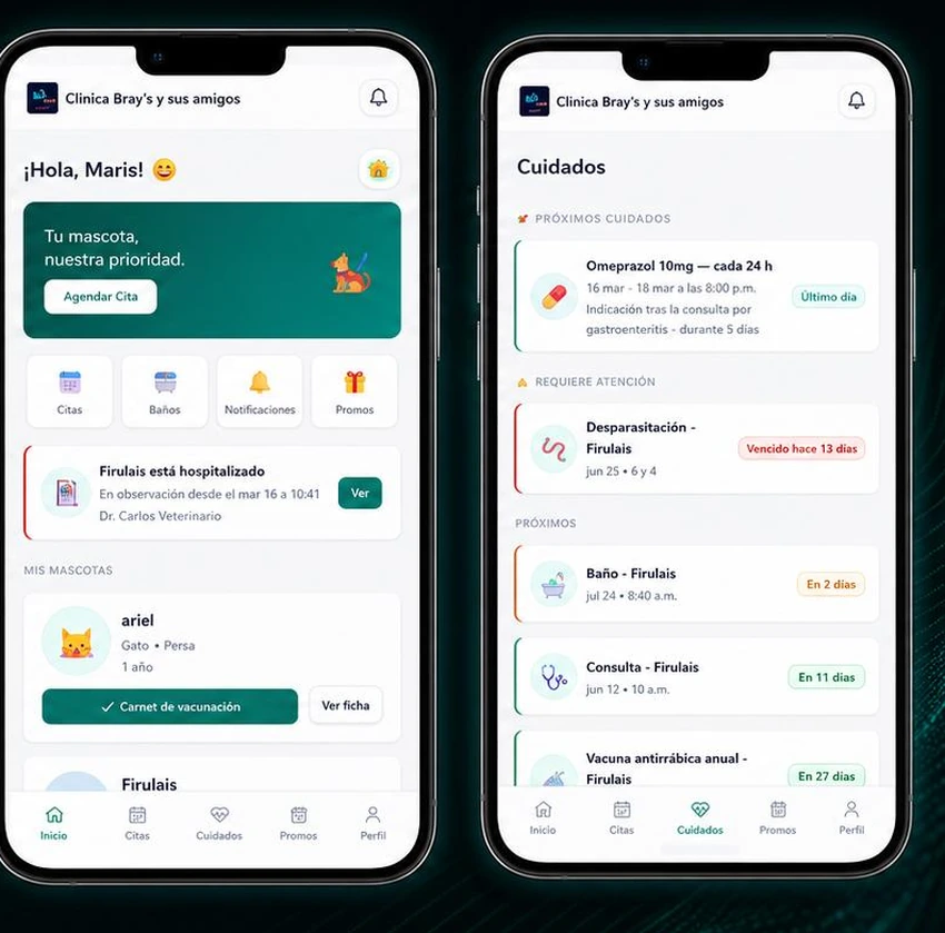 App del dueño de mascota